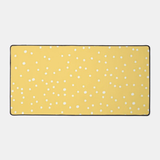 Polka-Punktmuster Schreibtischunterlage (Vorderseite)