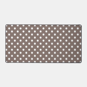 Polka-Punktmuster Schreibtischunterlage