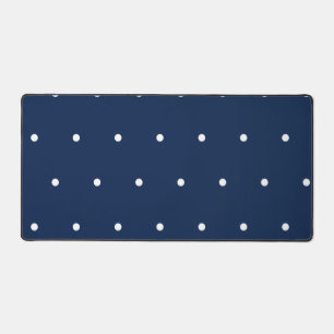 Polka-Punktmuster Schreibtischunterlage
