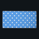 Polka-Punktmuster Schreibtischunterlage<br><div class="desc">Für echte Liebhaber von Polka-Punkten</div>