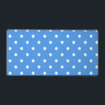 Polka-Punktmuster Schreibtischunterlage<br><div class="desc">Für echte Liebhaber von Polka-Punkten</div>