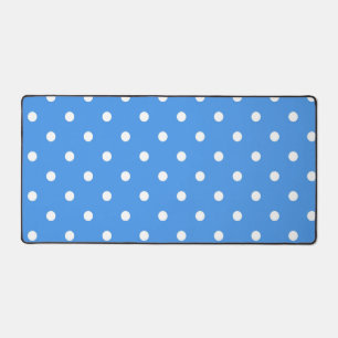 Polka-Punktmuster Schreibtischunterlage