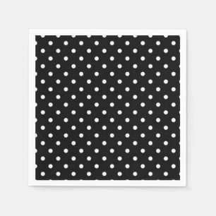 Polka-Punktmuster Serviette