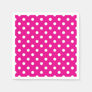 Polka-Punktmuster Serviette