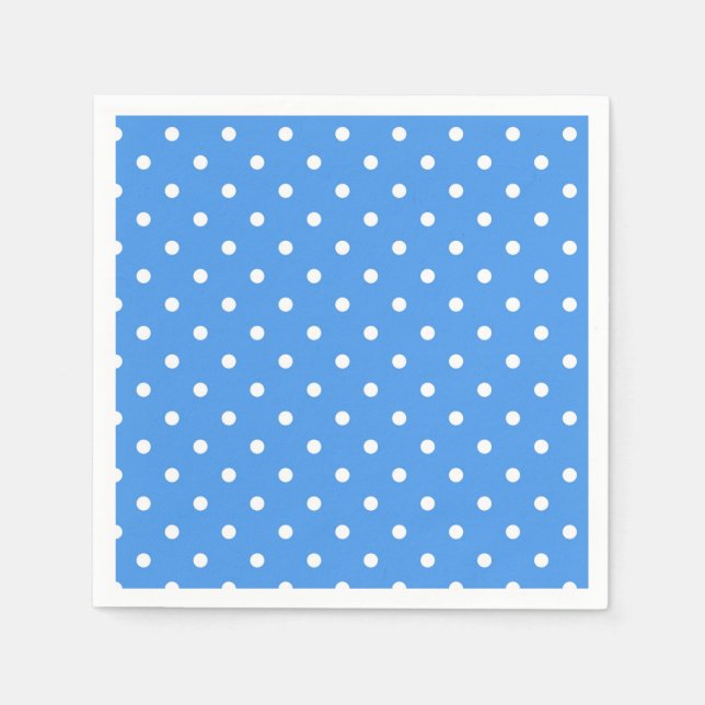 Polka-Punktmuster Serviette (Vorderseite)