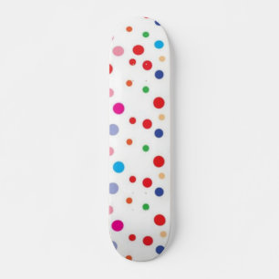 Polka-Punktmuster Skateboard