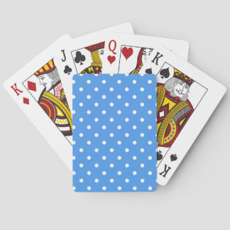 Polka-Punktmuster Spielkarten