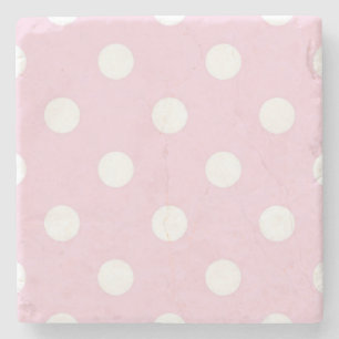 Polka-Punktmuster Steinuntersetzer