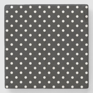 Polka-Punktmuster Steinuntersetzer