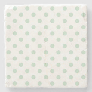 Polka-Punktmuster Steinuntersetzer