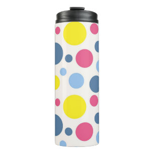 Polka-Punktmuster Thermosbecher