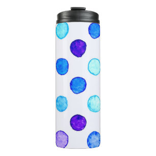 Polka-Punktmuster Thermosbecher