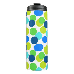Polka-Punktmuster Thermosbecher