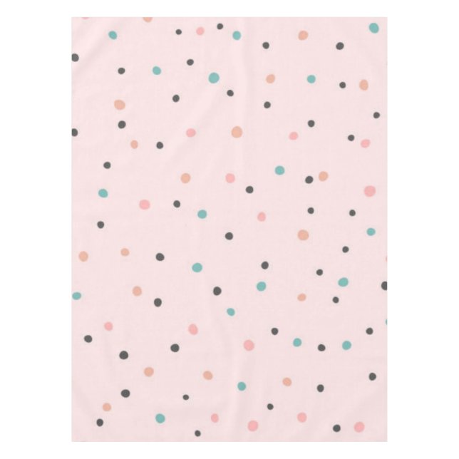 Polka-Punktmuster Tischdecke (Vorderseite)