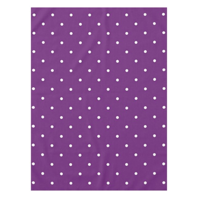 Polka-Punktmuster Tischdecke (Vorderseite)