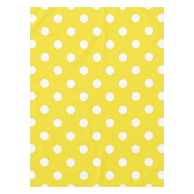 Polka-Punktmuster Tischdecke (Vorderseite)
