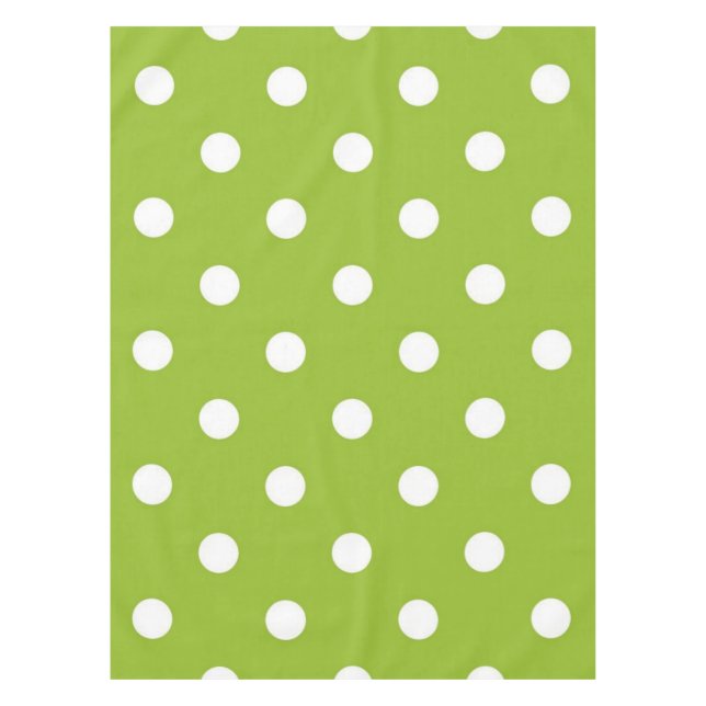 Polka-Punktmuster Tischdecke (Vorderseite)