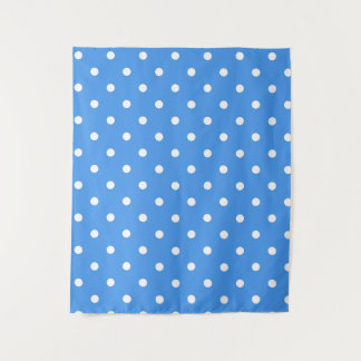 Polka-Punktmuster Wandteppich