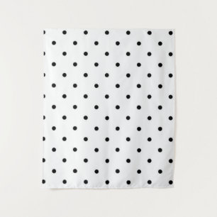 Polka-Punktmuster Wandteppich