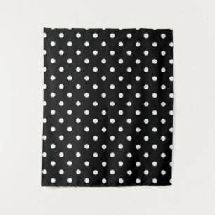 Polka-Punktmuster Wandteppich