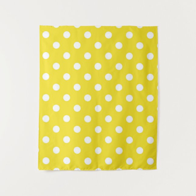 Polka-Punktmuster Wandteppich (Vorderseite)