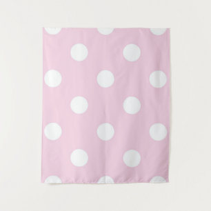 Polka-Punktmuster Wandteppich