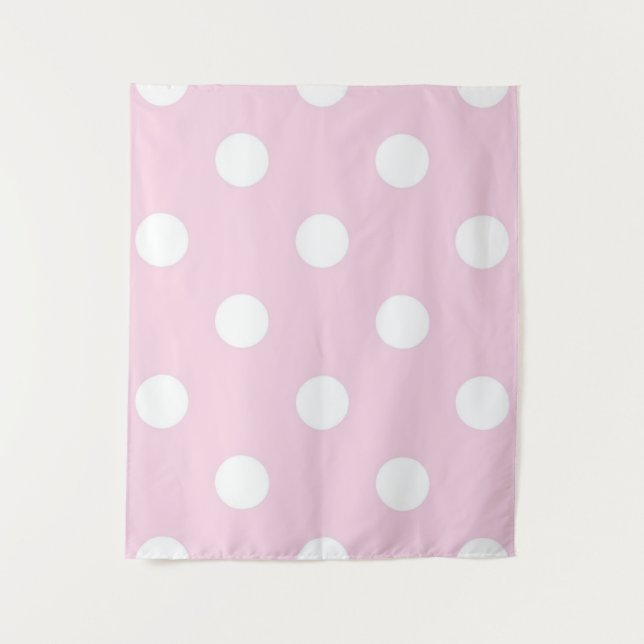 Polka-Punktmuster Wandteppich (Vorderseite)
