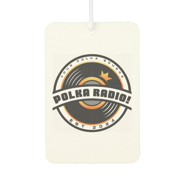 Polka Radio! Lufterfrischer (Vorderseite)