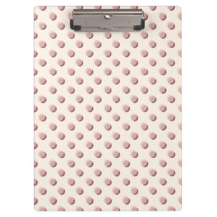 Polka Task Dusty Mauve Klemmbrett