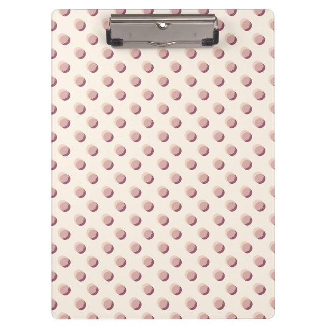 Polka Task Lila Klemmbrett (Vorderseite)