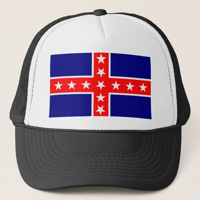 Polk's Flag (Erste Armee des Korps in Tennessee) Truckerkappe (Vorderseite)