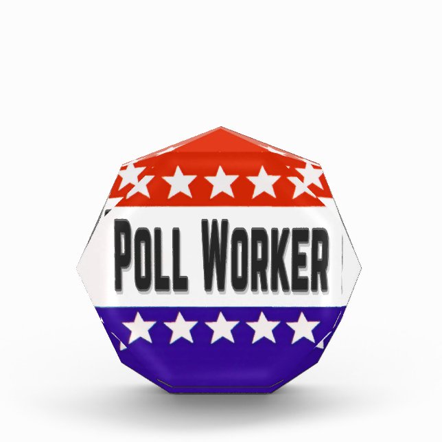 Poll Worker Fotoblock (Vorderseite)