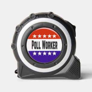 Poll Worker Maßband