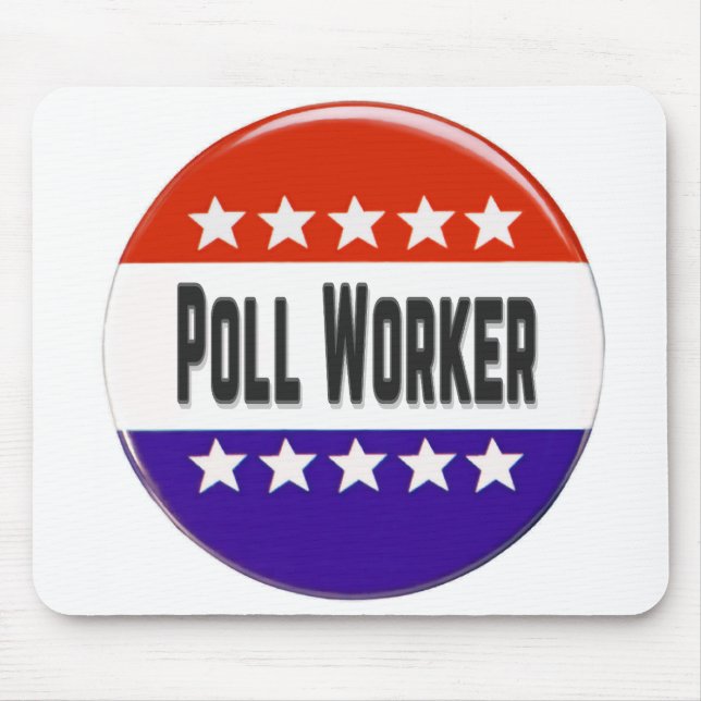 Poll Worker Mousepad (Vorne)
