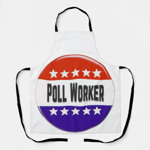 Poll Worker Schürze