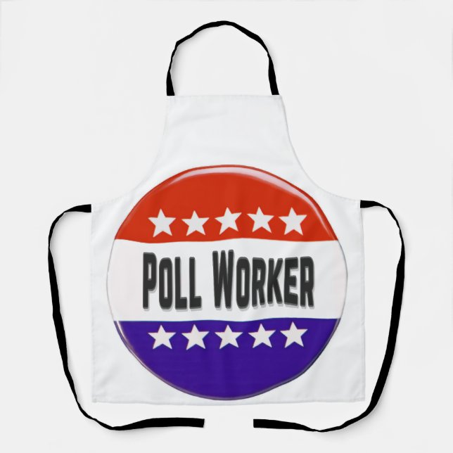 Poll Worker Schürze (Vorderseite)