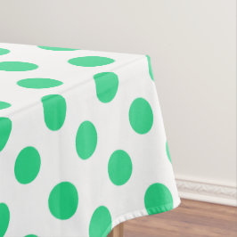 Pollenköpfe aus Grün und Weiß Tischdecke