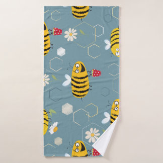 Pollinant Les Abeilles, Flower Garden Scene.