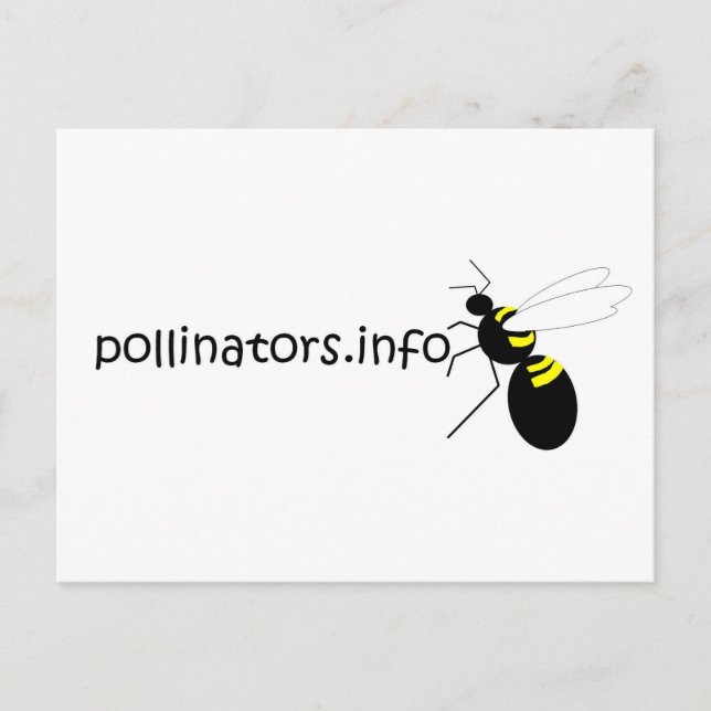pollinators.info postkarte (Vorderseite)