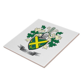 Pollock-Familienwappen-Wappen Fliese