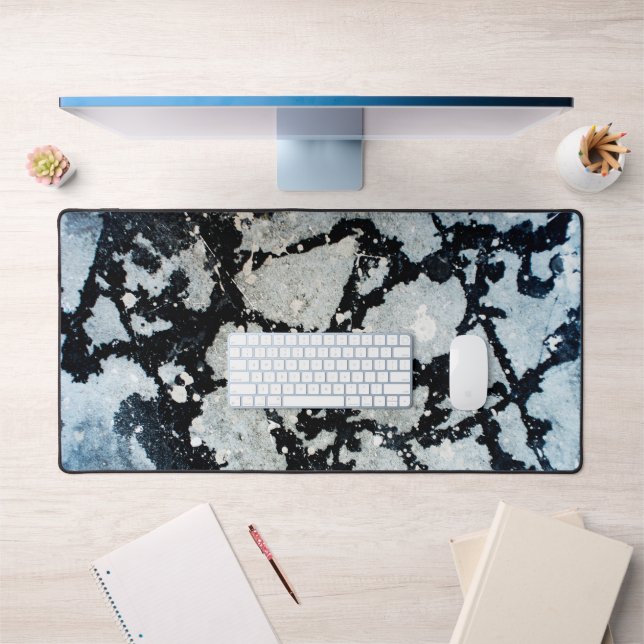 Pollock Style Stains Béton Loft Moderne Gris (Bureau 1)