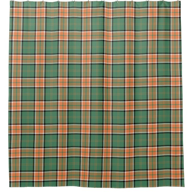 Pollock Tartan Duschvorhang (Vorderseite)