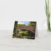Pollok Park, Glasgow, Schottland Grußkarte