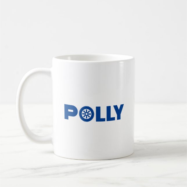 Polly Petrol Head Kaffeetasse (Links)