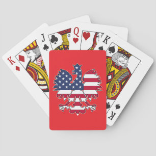 Polnisch-Amerikanische Adlerkarten Spielkarten