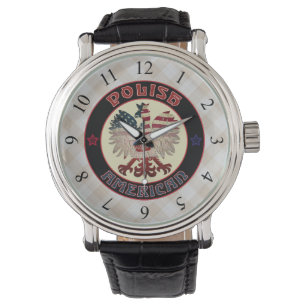Polnisch-Amerikanische Adlerwache Armbanduhr