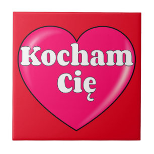 Polnisch - Ich Liebe Sie Fliese