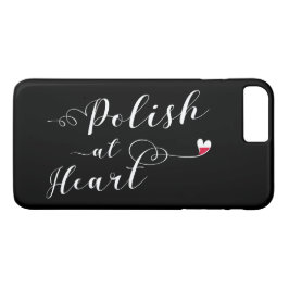 Polnisch im Heart Mobile Phone Case