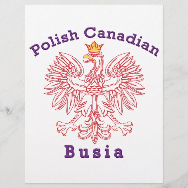 Polnisch-Kanadier Eagle Busia (Vorderseite)