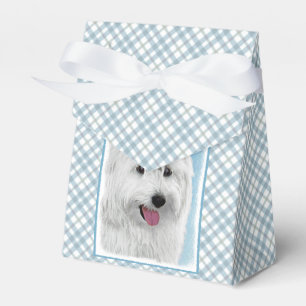 Polnisch Lowland Sheepdog Painting - Hundekunst Geschenkschachtel